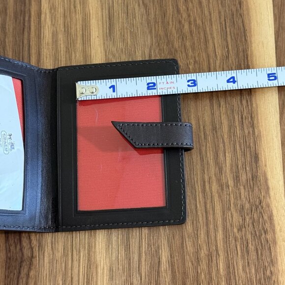 COACH Leather travel frame photo picture - Picture 4 of 11